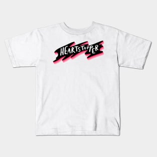 Heartstopper logo - pink Kids T-Shirt